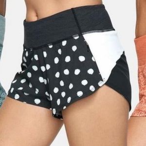 Outdoor Voices Black Polka Shorts
